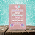 Personalized Lollipop Birthday Invitation